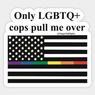 LGBTQ+ bumper sticker Sticker